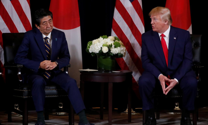 Căng thẳng Mỹ - Triều gia tăng, Tổng thống Trump điện đàm với Thủ tướng Nhật Bản